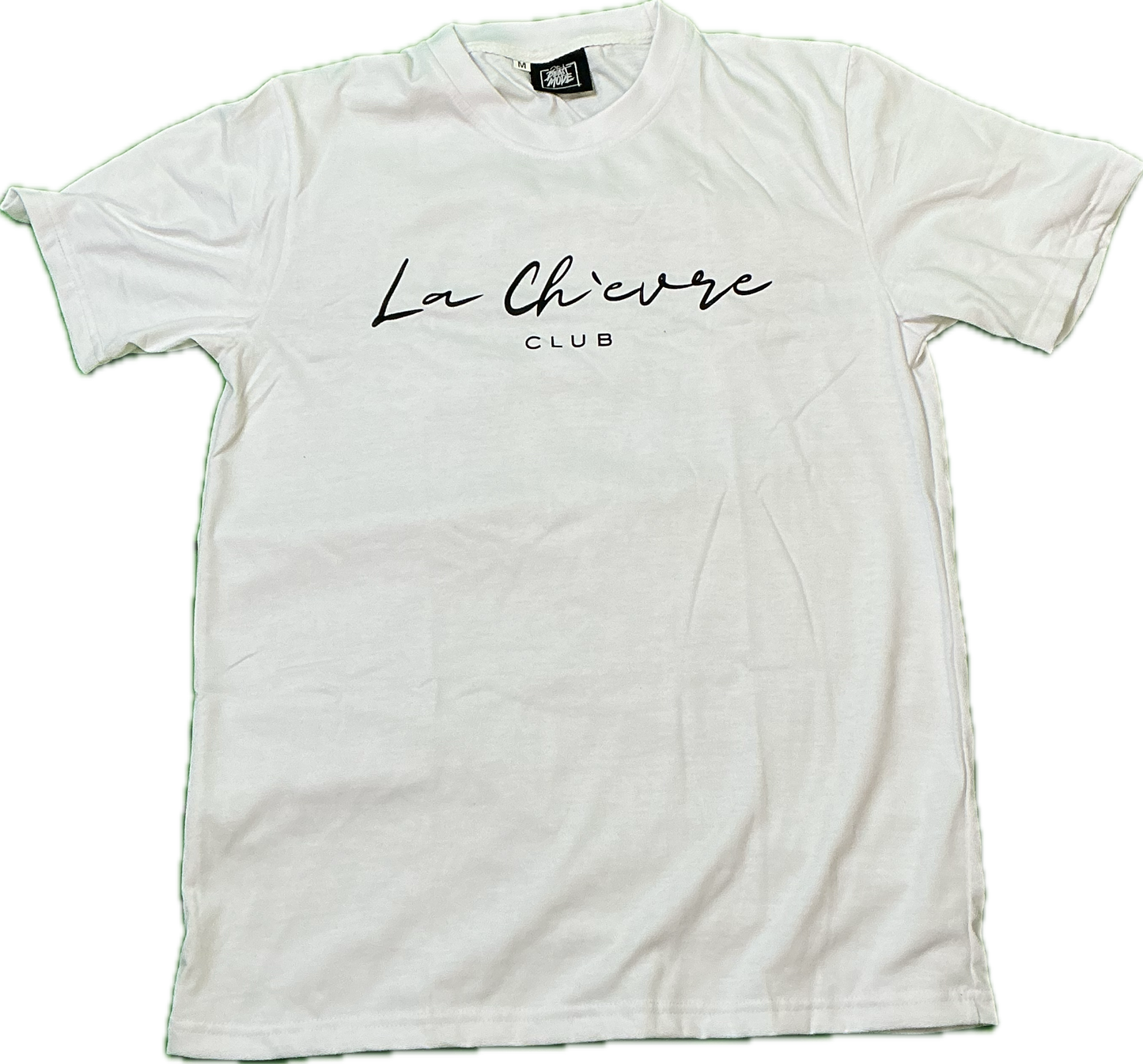 LA Ch`evre Club Tee in White
