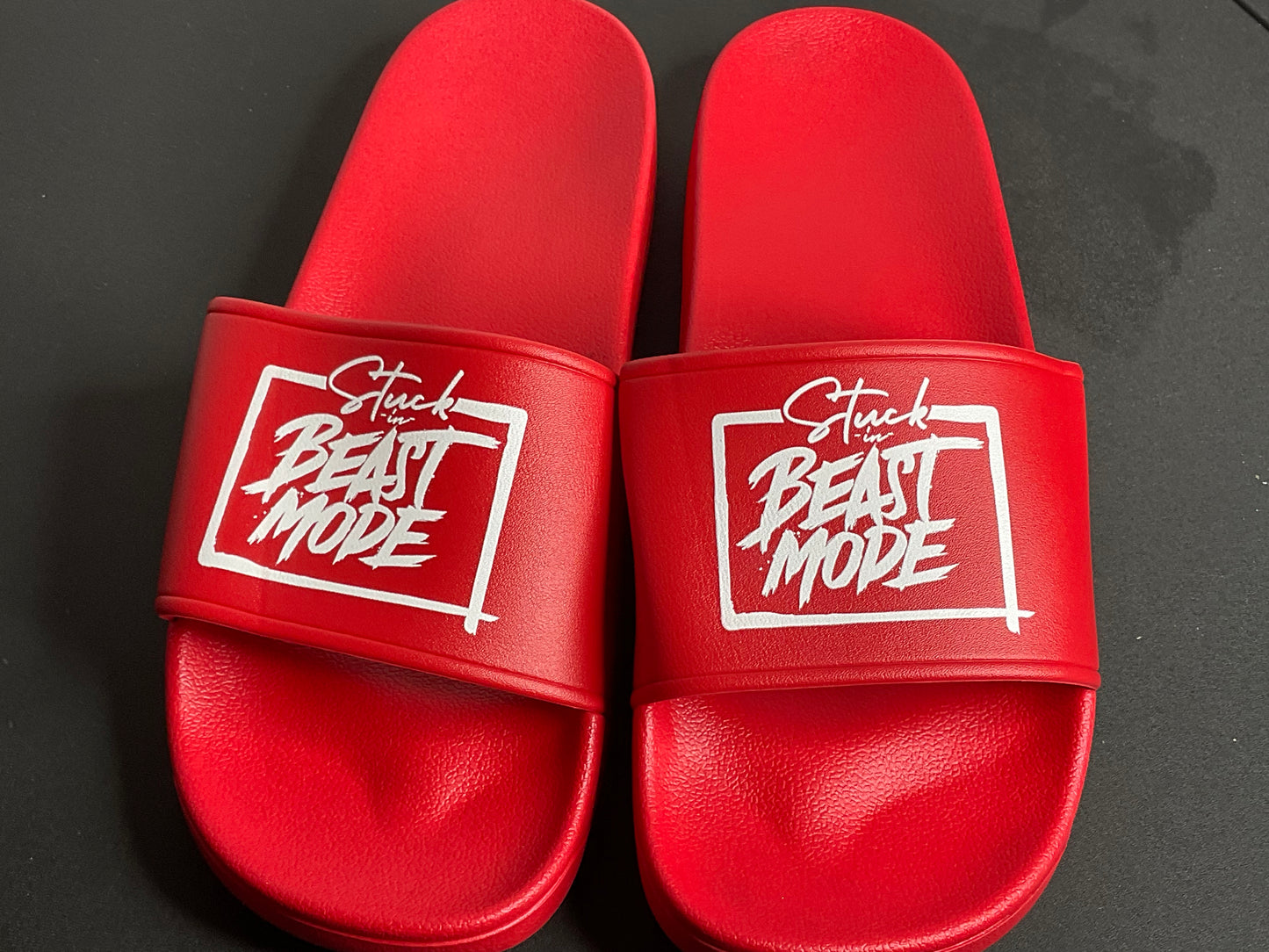 PreSale Red SIBM Slides - Unisex