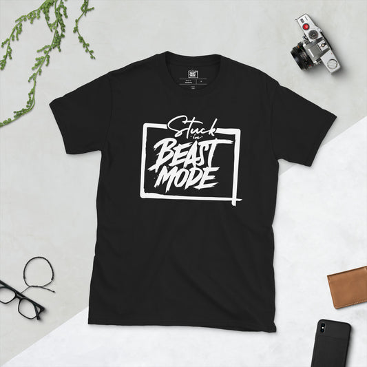 Stuck In Beast Mode - Short-Sleeve Unisex T-Shirt